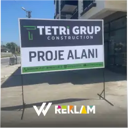 İnşaat tabelası – Tetri Grup
