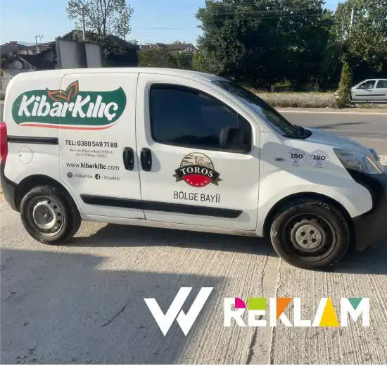 W Reklam araç reklam kaplama