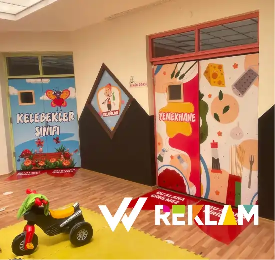 Anaokulu kapı kaplama Düzce